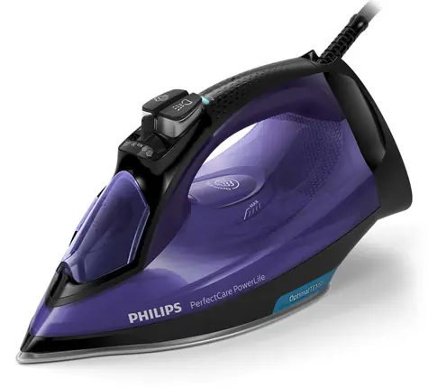 Philips PerfectCare GC3925/30 fialová / Naparovacia žehlička / 2500W / 300 ml / parný ráz 180g / SteamGlide Plus