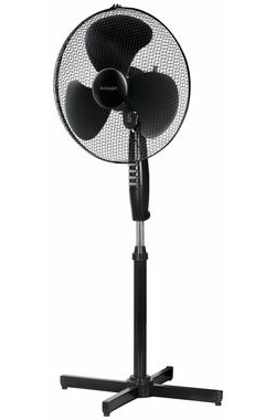 Activejet Regular WSR-40C čierna / stĺpový ventilátor / 3 rýchlosti / 50W / výška 105 - 125 cm
