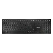 Cherry KW 9100 SLIM čierna / Klávesnica / CZ+SK layout / 108 kláves / USB-C