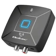 Bluetooth 6.0 audio vysielač a prijímač / Audio adaptér / NFC / 2x RCA / AUX 3.5mm / Mikrofón