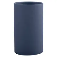 Spirella TUBE-Matt tmavo modrá / Téglik na kefky / keramika