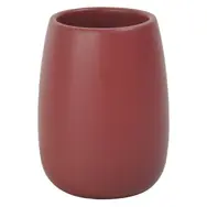 Spirella Sven téglik na zubné kefky bordó / Téglik na kefky / Polyresin