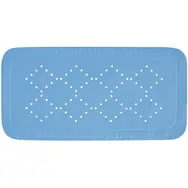 Spirella ALASKA protišmyková podložka do vane svetlo modrá / PVC / 91 x 36 cm