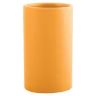 Spirella TUBE-Matt matne oranžová / Téglik na kefky / keramika