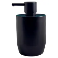 Spirella JAR dávkovač mydla čierny / petrolejový / keramika / 300 ml