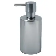 Spirella TUBE-Matt dávkovač mydla matne strieborný / Dávkovač mydla / keramika / 300 ml