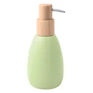 Spirella Sven dávkovač mydla matne matcha / polyresin / drevo / 260 ml