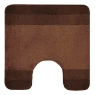 SPIRELLA BALANCE kúpeľňová WC predložka hnedá / polyester / protišmyková / 55 x 55 cm