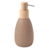 Spirella Sven dávkovač mydla matne cappuccino / polyresin / drevo / 260 ml
