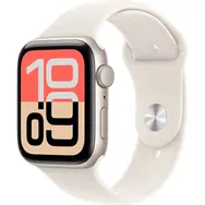 Apple Watch SE 3 (2025) GPS 40mm Hviezdne biele hliníkové telo - Hviezdne biely športový remienok M/L / 150-200 mm