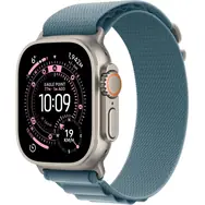 Apple Watch Ultra 3 (2025) GPS+Cellular 49mm Titanové telo - Svetlo modrý alpský ťah (L) / 165-210mm 