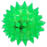 Dog Fantasy Hračka - loptička LED zelená 5 cm