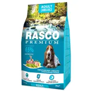 Rasco Premium Adult jahňacie s ryžou 3kg / Granule pre dospelých psov 