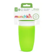 Munchkin - Juniorský netečúci hrnček 360° 296 ml-zelený / od 6 mesiacov