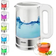 Mesko MS 1301w biela / rýchlovarná sklenená kanvica / 1850 W / 1.7 L / teplota 60 - 100 ° C