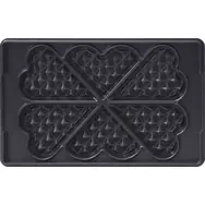TEFAL XA800612 Výmenné platničky pre sendvičovač TEFAL Snack Collection / Srdcové vafle 