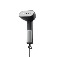 STEAMERY Cirrus X čierna / Ručný naparovač odevov / 1400W / 85 ml / 20 g-min 
