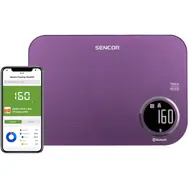 Sencor SKS 7073VT fialová / múdra kuchynská váha / max. 5kg / funkcia TARA / Bluetooth 