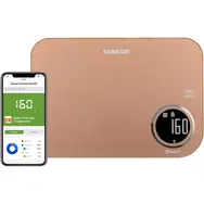 Sencor SKS 7076GD zlatá / múdra kuchynská váha / max. 5kg / funkcia TARA / Bluetooth 