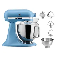 Rozbalené - KitchenAid 5KSM175PSEVB matná modrá / Kuchynský robot Artisan / 300W / 4,8L / 10 rýchlostí / rozbalené