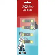 Boffin Magnetic - LED diódy / sada rozšírení / 12 LED / 4 farby