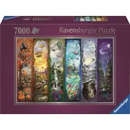 Rozbalené - Ravensburger Cesty fantázie / 7000 dielikov / od 14 rokov / rozbalené