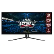 Rozbalené - 40" MSI MAG401QR čierna / 3440 x 1440 / IPS / 21:9 / 1ms / 1000:1 / 400cd-m2 / HDMI + DP + USB-C / VESA / rozbalené