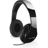 Fantec SHP-250AJ-BB čierna / drôtové slúchadlá / 3.5mm jack / 40mm meniče / kábel 1.2 m