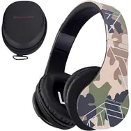 PowerLocus P2 Kids Camouflage / Detské bezdrôtové slúchadlá s mikrofónom / Bluetooth 5.3