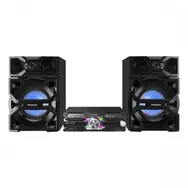 Zánovné - Panasonic SC-MAX3500EK čierna / Minisystém / 2400 W / CD / MP3 / FM / BT / USB / AUX / zánovný