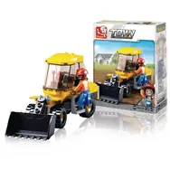 Sluban Town Stavitelia M38-B0377B Malý nakladač / Lego - kompatibilný / Počet figúrok|dielikov: 1|132 / od 6 rokov