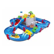 BIG AquaPlay Vodná dráha Mountain Lake s jaskyňou &amp; šmykľavkou a priehradou + 2 figúrky