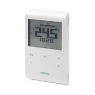 Siemens RDE100.1 / Programovateľný digitálny priestorový termostat / drôtový