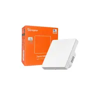 Rozbalené - Sonoff ZBM5 SwitchMan Zigbee inteligentný nástenný vypínač / 1-tlačidlo / 86 mm / biela / rozbalené