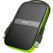 Silicon Power Armor A60 1TB čierno-zelená / 2.5" / USB 3.2