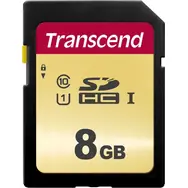 Transcend 500S 8GB / SDHC pamäťová karta / Class 10 / UHS-I (Ultimate) / R: 95MBps / W: 60MBps