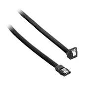 CableMod ModMesh Pravouhlý SATA 3 Kábel 30cm - čierna