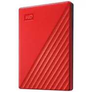 WD My Passport 2TB červená / externý HDD / 2.5" / USB 3.0 / 3y