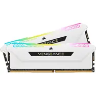 Corsair Vengeance RGB Pro SL 16GB (2x8GB) 3200MHz biela / DDR4 / PC4-25600 / CL16-20-20-38 / 1.2V / XMP2.0 / s chladičom