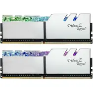 G.Skill Trident Z Royal Silver 32GB (2x16GB) 3600MHz / DDR4 / CL18-22-22-42 / 1.35V / XMP 2.0 / LED podsvietenie