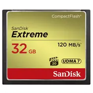 SanDisk Extreme CF 567x 32GB / čítanie: až 120 MBs / zápis: až 85 MBs