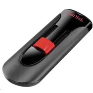 SanDisk Cruzer GLIDE 256 GB čierno-červená / Flash Disk / USB 2.0