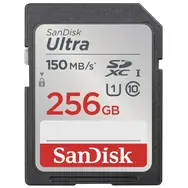 SanDisk Ultra SDXC 256GB / Class 10 / UHS-I / U1 / čítanie: až 120MBs / vhodné pre Full HD