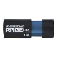 Patriot Supersonic Rage Lite 64GB čierna / Flash Disk / USB 3.2 Gen 1 - (USB-A 3.0)