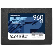 Patriot Burst Elite 960GB / SSD / 2.5" SATA III / R: 450MBs / W: 320MBs / IOPS 40K 40K / MTBF: 2mh