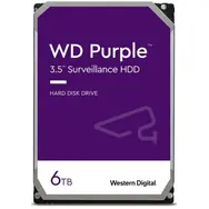 WD Purple 6TB / HDD / 3.5" SATA III / 5400 rpm / 256MB cache / 3y / pre dohľadové centrá