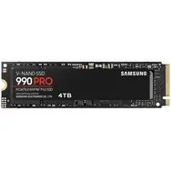 Samsung 990 PRO 4TB / SSD / M.2 / TLC / R: 7450 MBps / W: 6900 MBps / IOPS: 1.6M 1.55M / MTBF 1.5mh / 5y