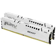 Kingston Fury Beast White 64GB (2x 32GB) DDR5 6400MHz / CL32 / DIMM / On-Die ECC / EXPO / 1.4V 