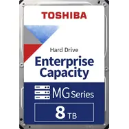Toshiba Enterprise Capacity MG10 8TB 512e / HDD / 3.5 "/ SATA 6Gbits / 512MB cache / CMR / 7 200 rpm / Interné / 5y