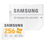 Samsung PRO PLUS Sonic the Hedgehog microSDXC 256GB + SD adaptér / UHS-1 / Class 10 / U3 / Čítanie: 180MBps / Zápis: 130MBps